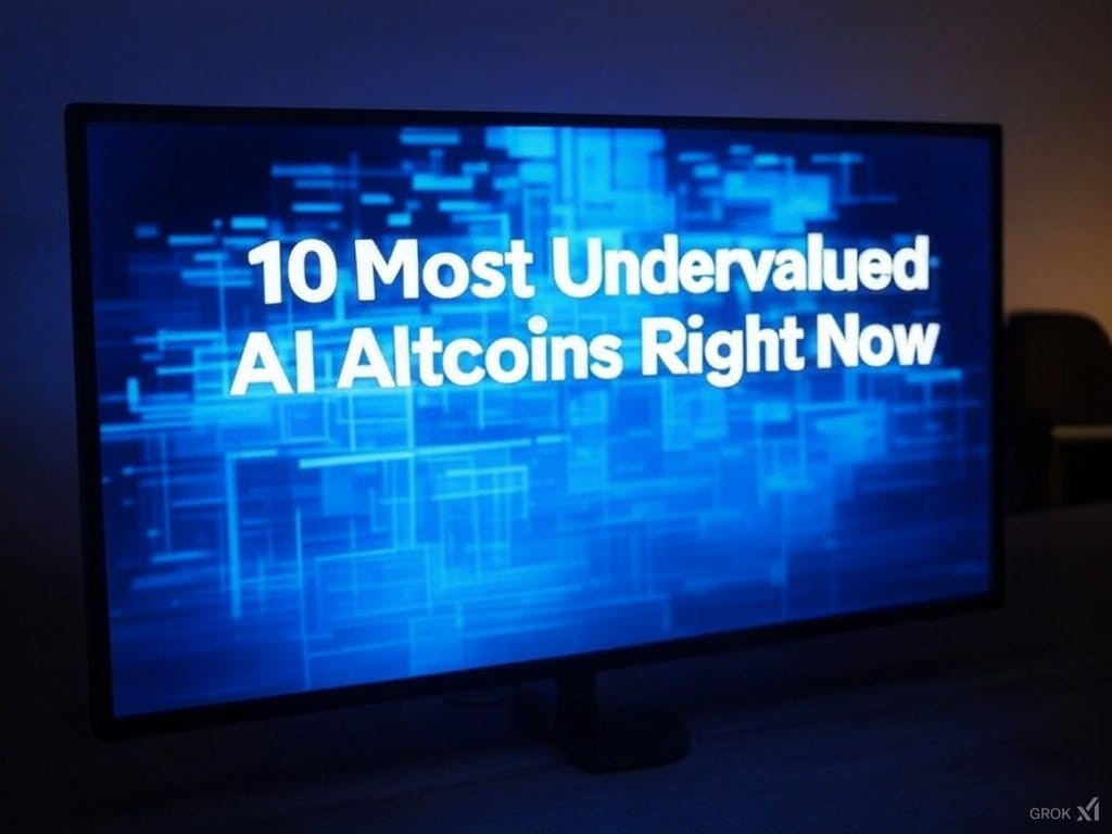 10 Most Undervalued AI Altcoins Right Now – Hidden Gems with 30x Potential